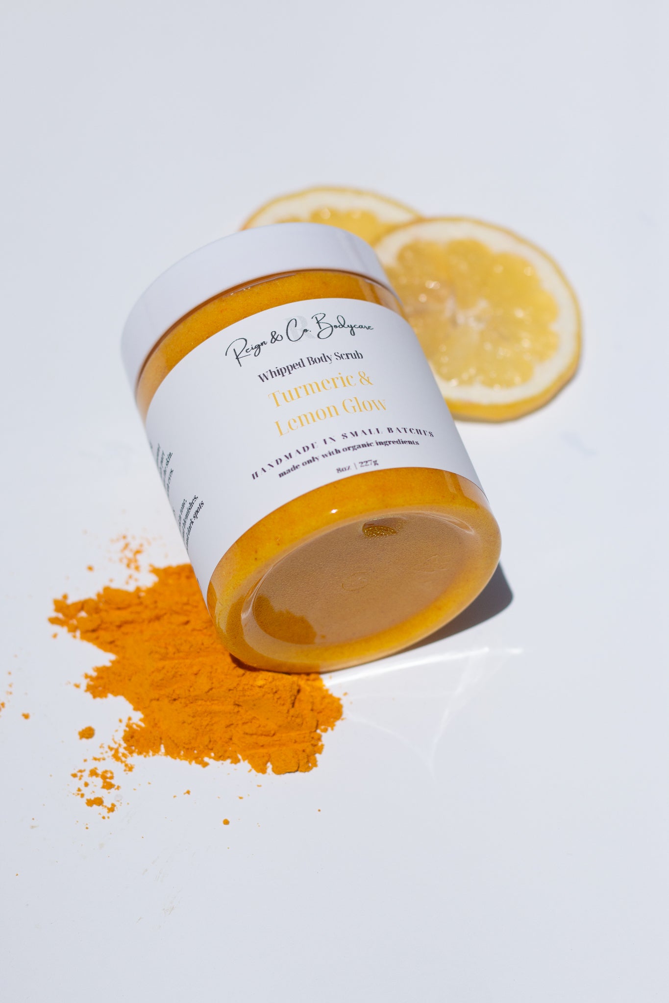 Turmeric Lemon Glow Body Scrub