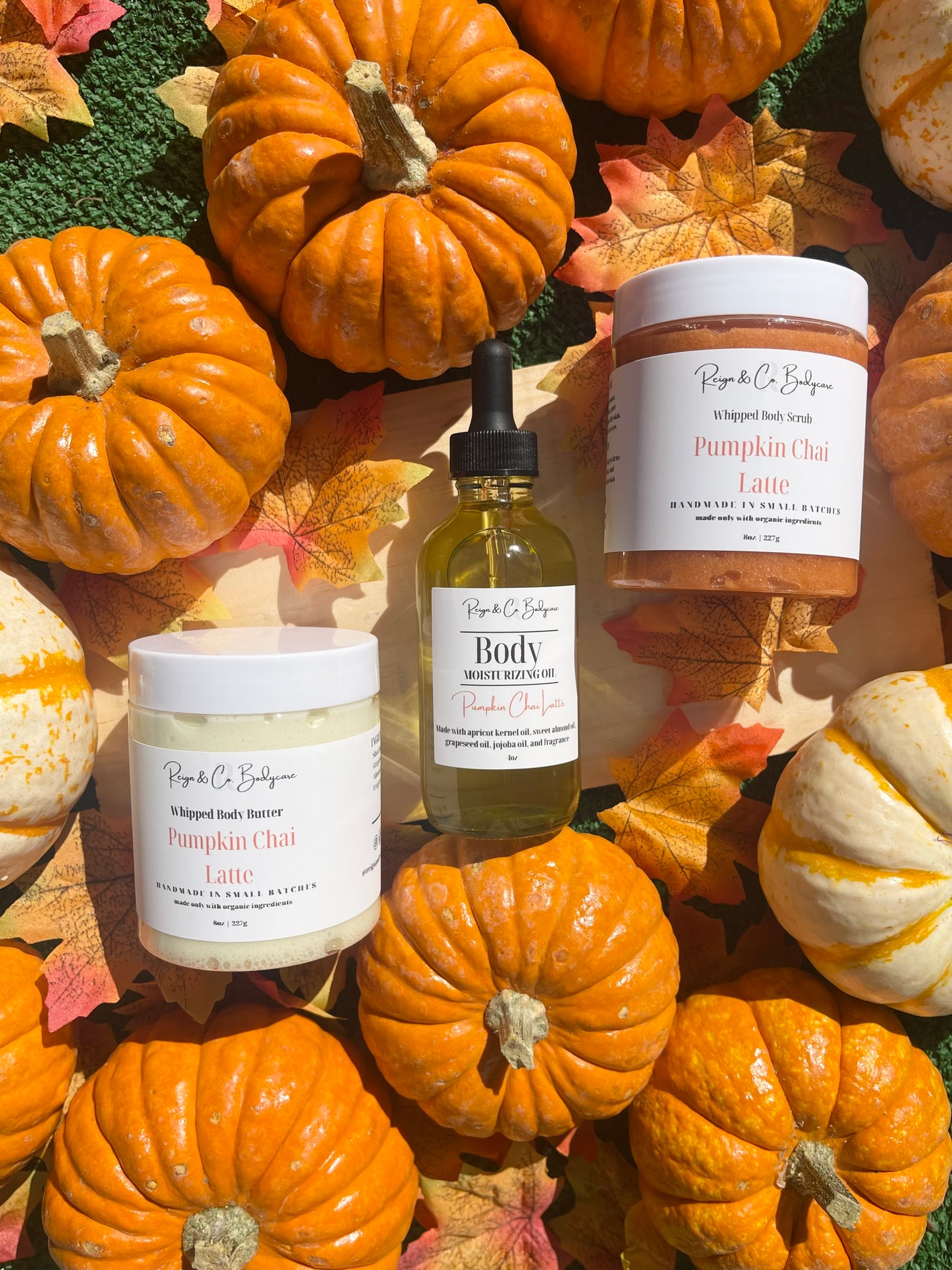 Pumpkin Chai Latte Trio Set